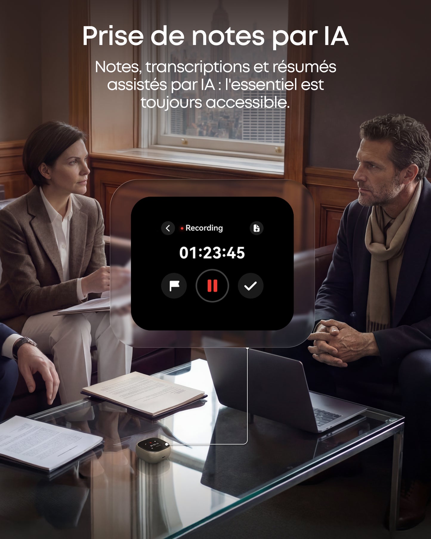 Liberty 5 Pro Max | écouteurs à réductionde bruit, Thus™, appels clairs, prise de notes IA