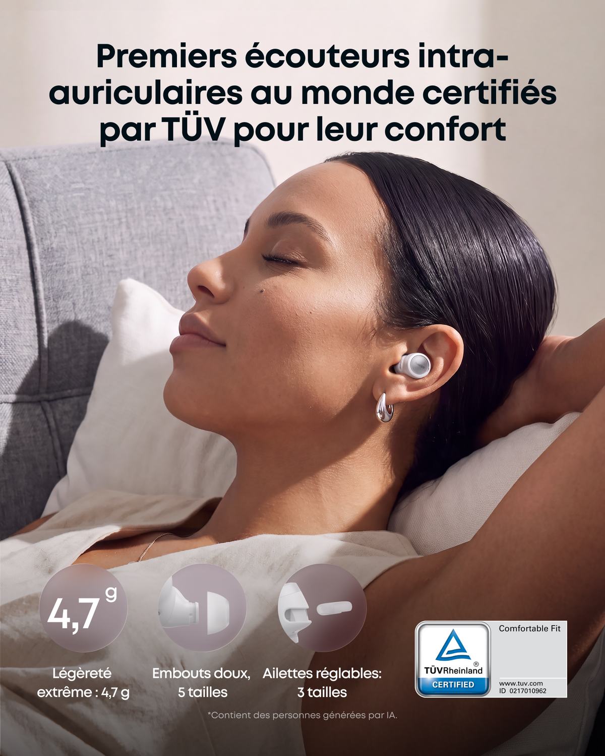 Anker soundcore Liberty Buds 2, écouteurs sans fil avec ANC