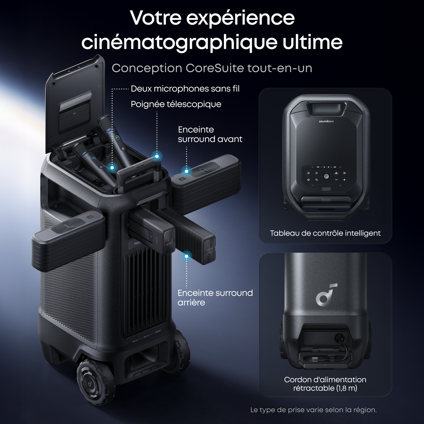 Nebula X1 Pro | projecteur cinéma Triple Laser 4K