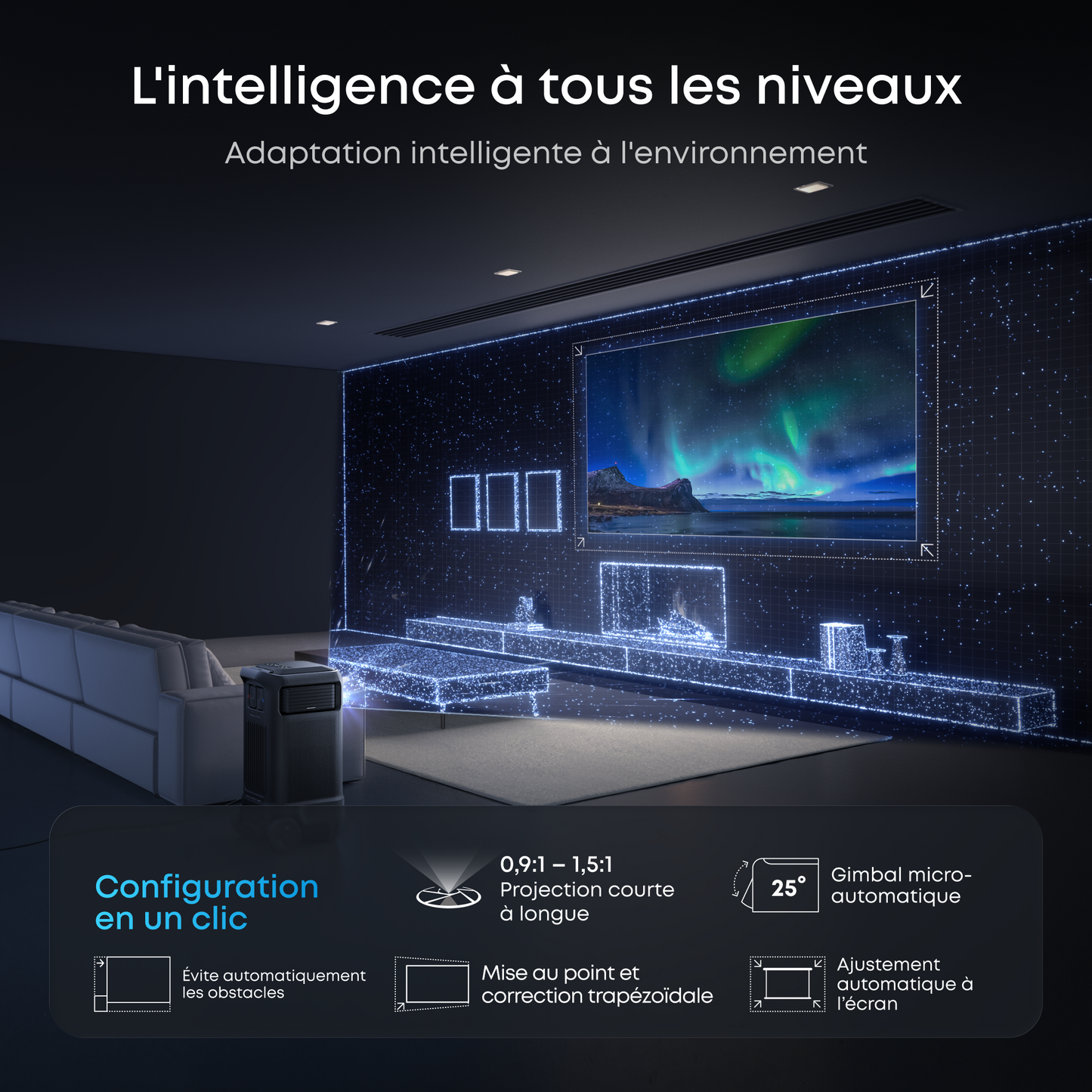 Nebula X1 Pro | projecteur cinéma Triple Laser 4K