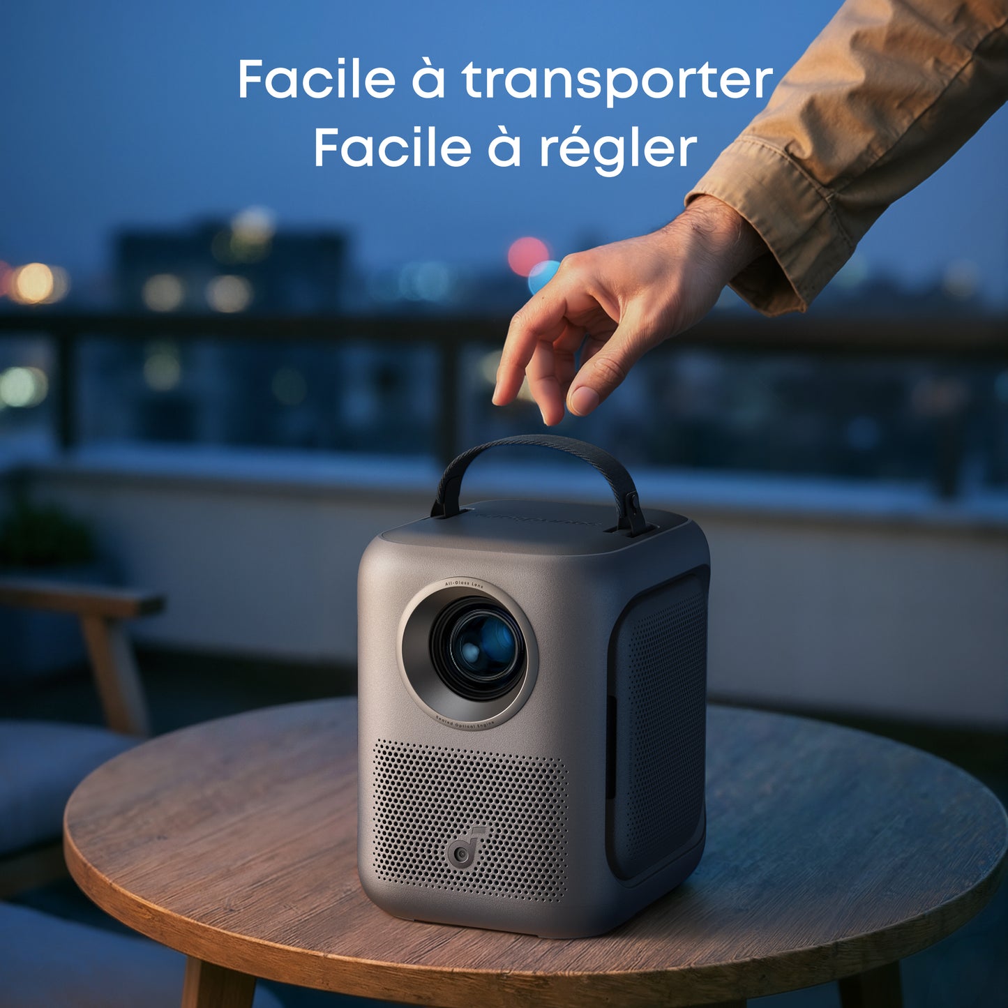 Nebula P1i | Projecteur intelligent home cinéma Wi-Fi et Bluetooth