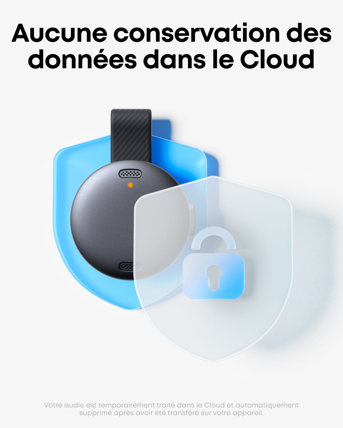 Enregistreur IA soundcore Work | Enregistrement net et intelligent