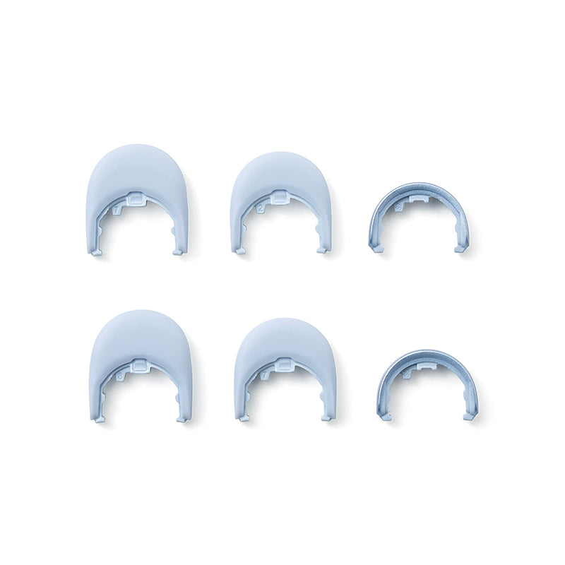 soundcore Liberty 5 Pro -- Kit d'embouts blancs, bleus et roses