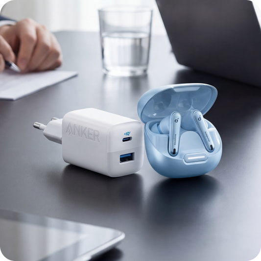 Liberty 4 NC + Anker Chargeur iPhone USB-C 323 (33 W)