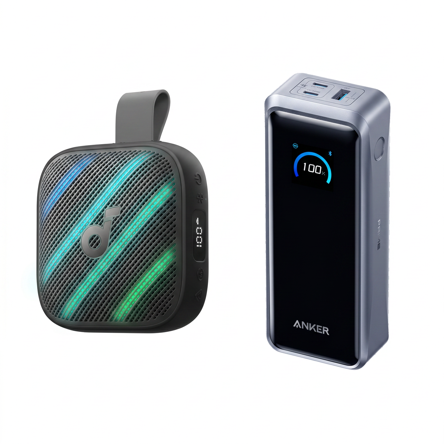 Boom Go 3i + Batterie externe Anker Prime (26K, 300 W)