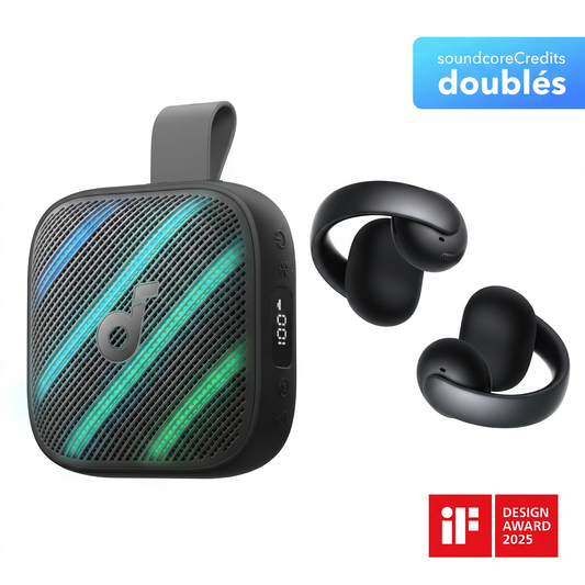 Boom Go 3i + AeroClip | Écouteurs oreilles libres à clip