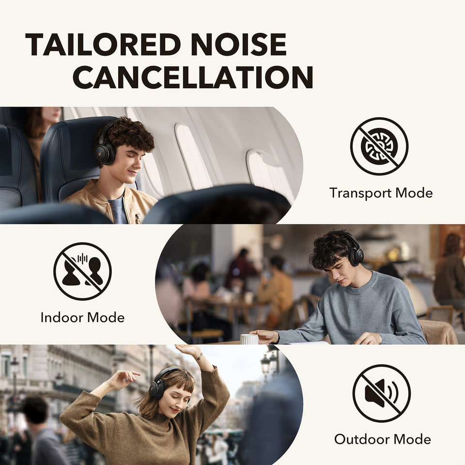 Q30 | Casque Bluetooth à réduction de bruit